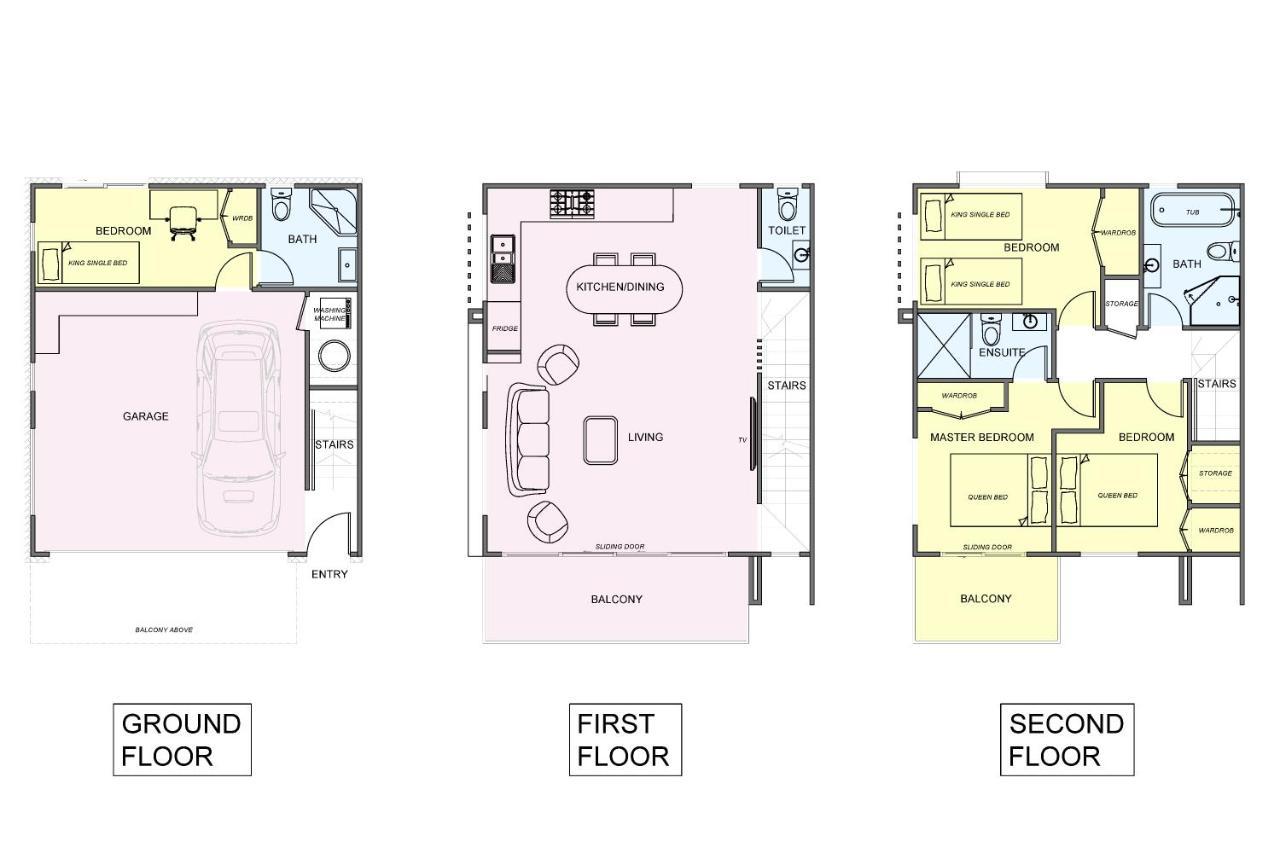 Luxury Brand New Designer Living Apartment โอ๊คแลนด์ ภายนอก รูปภาพ